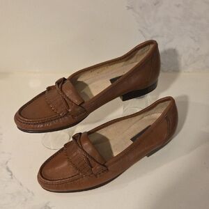 Vintage Bally Classic Brown Loafers for Women Sz 5 1/2